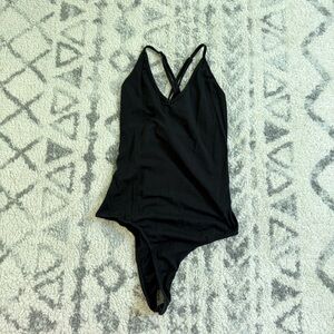 Active USA black bodysuit
